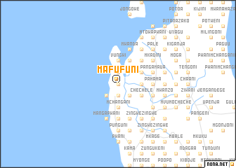 map of Mafufuni