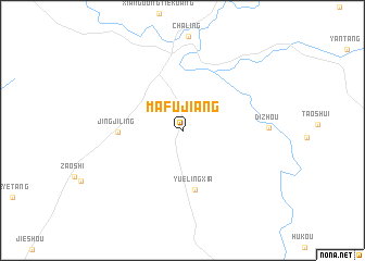 map of Mafujiang