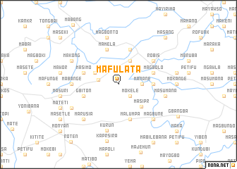 map of Mafulata