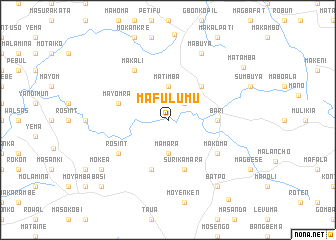 map of Mafulumu