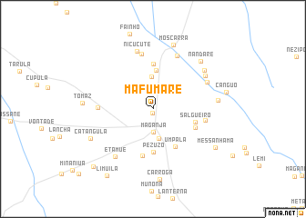 map of Mafumare