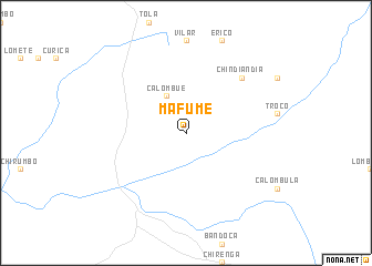 map of Mafume