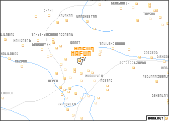 map of Māfūn