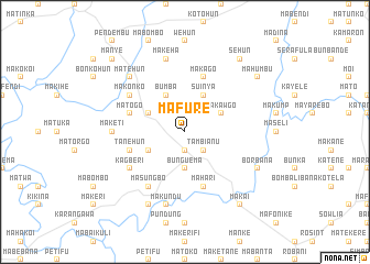 map of Mafure