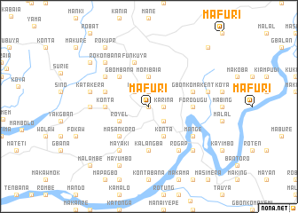 map of Mafuri