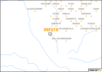 map of Mafuta