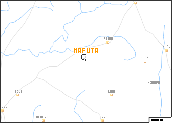 map of Mafuta