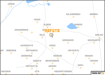 map of Mafuta