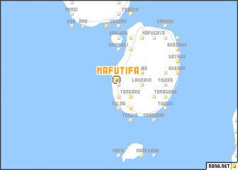 map of Mafutifa