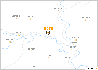 map of Mafu