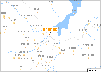 map of Magaad