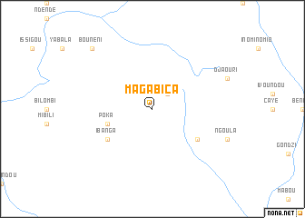 map of Magabica