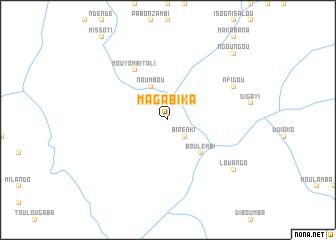 map of Magabika