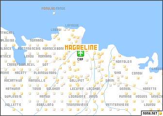 map of Magaeline