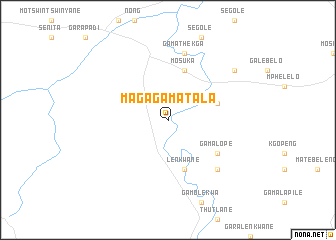 map of Magagamatala