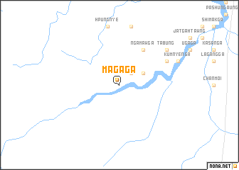 map of Maga Ga