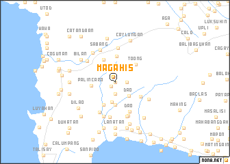 map of Magahis