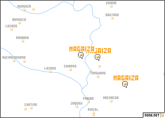 map of Magaiza