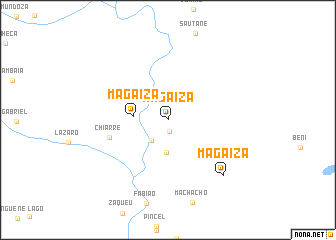 map of Magaiza