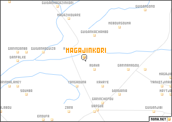 map of Magajin Kori