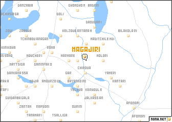 map of Magajiri