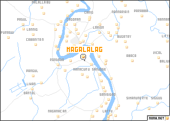 map of Magalalag