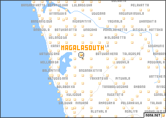 map of Magala South