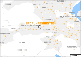 map of Magalhães Bastos