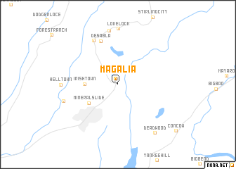 map of Magalia