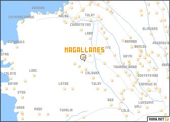 map of Magallanes