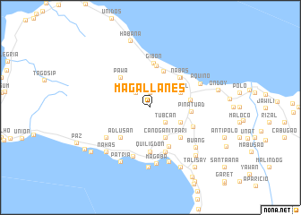 map of Magallanes