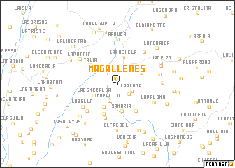 map of Magallenes