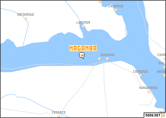 map of Magamba