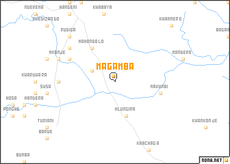 map of Magamba