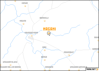 map of Magami