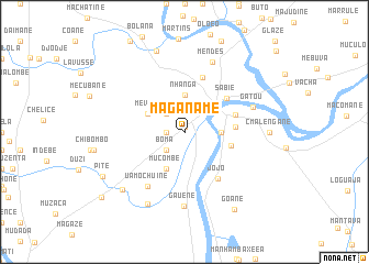 map of Maganame