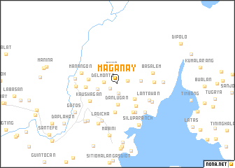 map of Maganay