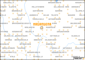 map of Magandena