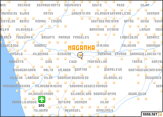 map of Maganha