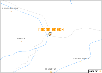 map of Magan-Ierekh