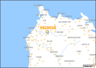 map of Magapua