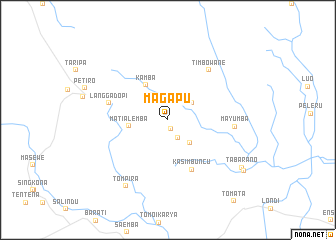 map of Magapu