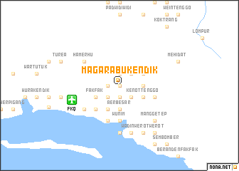 map of Magarabukendik