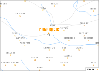 map of Mağaracık