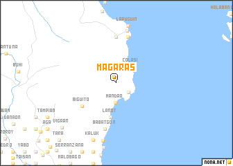 map of Magaras