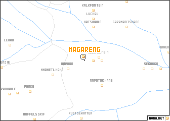 map of Magareng