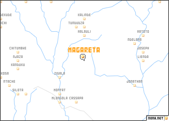 map of Magareta