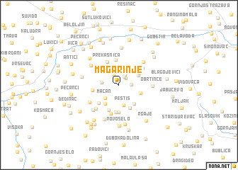 map of Magarinje