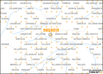 map of Magarín