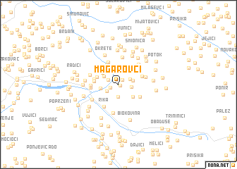 map of Magarovci